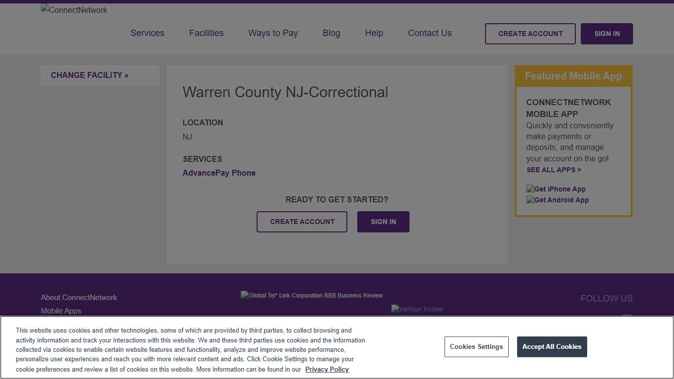 Warren County NJ-Correctional ConnectNetwork